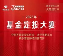 重磅归来！普益基金重启“三年之约 百万定投”大赛!