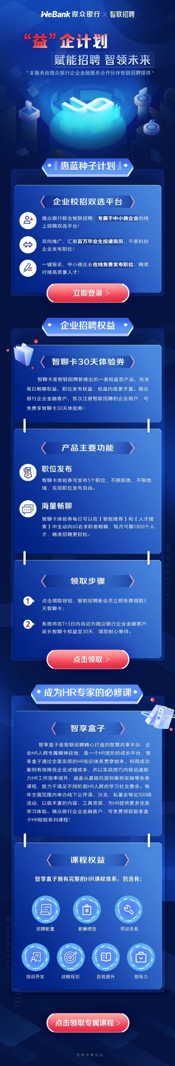 “春招”季启动！微众银行微众企业+以数字化人才服务助力中小微企业高质量发展