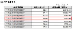  广西北流柳银村镇银行被罚 大股东为柳州银行 